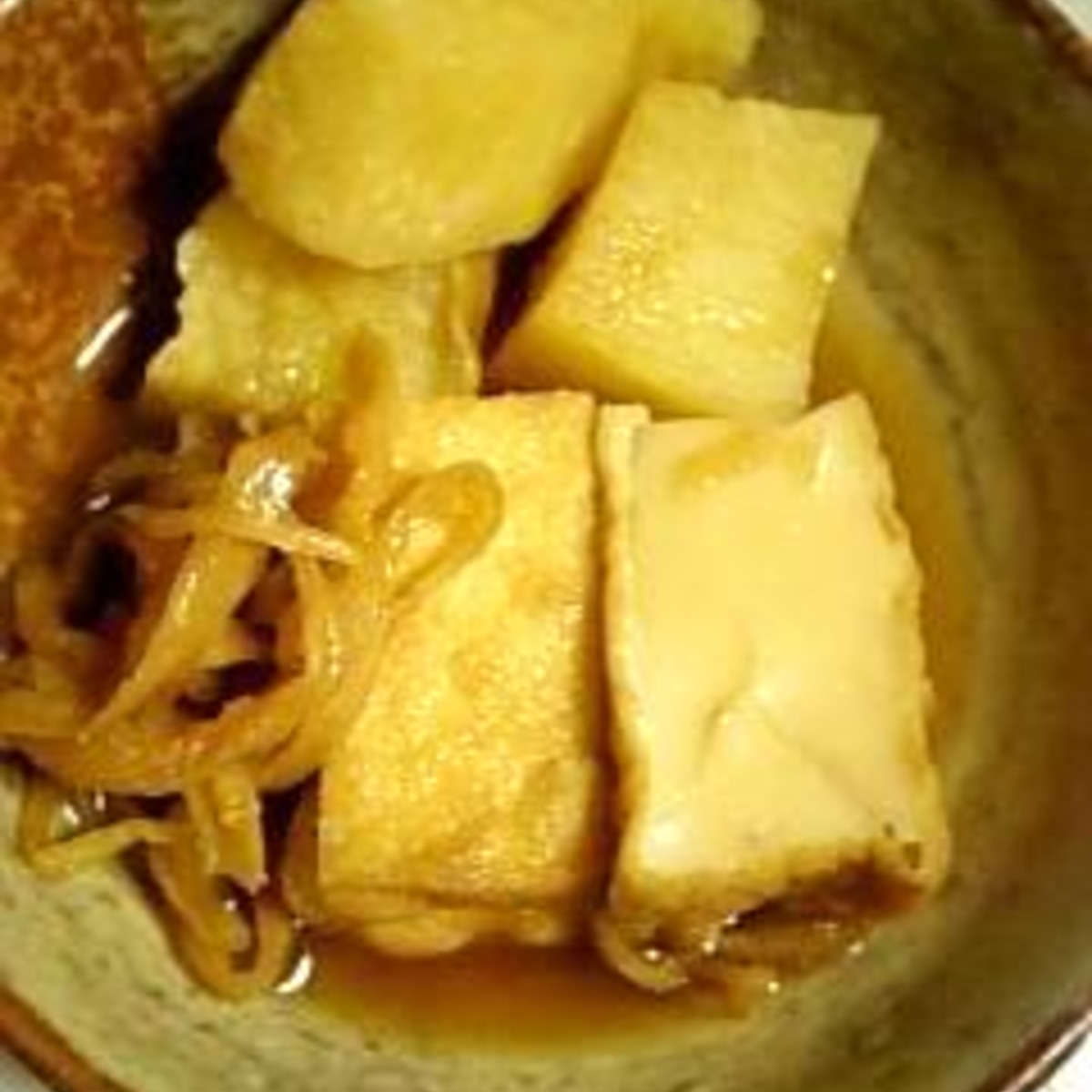 山芋と厚揚げと切り干し大根の煮物 レシピ 作り方 By Chisa216 楽天レシピ 山芋と厚揚げと切り干し大根の煮物 レシピ 作り方 By Chisa216 楽天レシピ